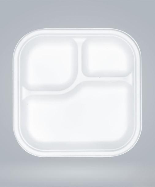 9″ 3CP Square Plate