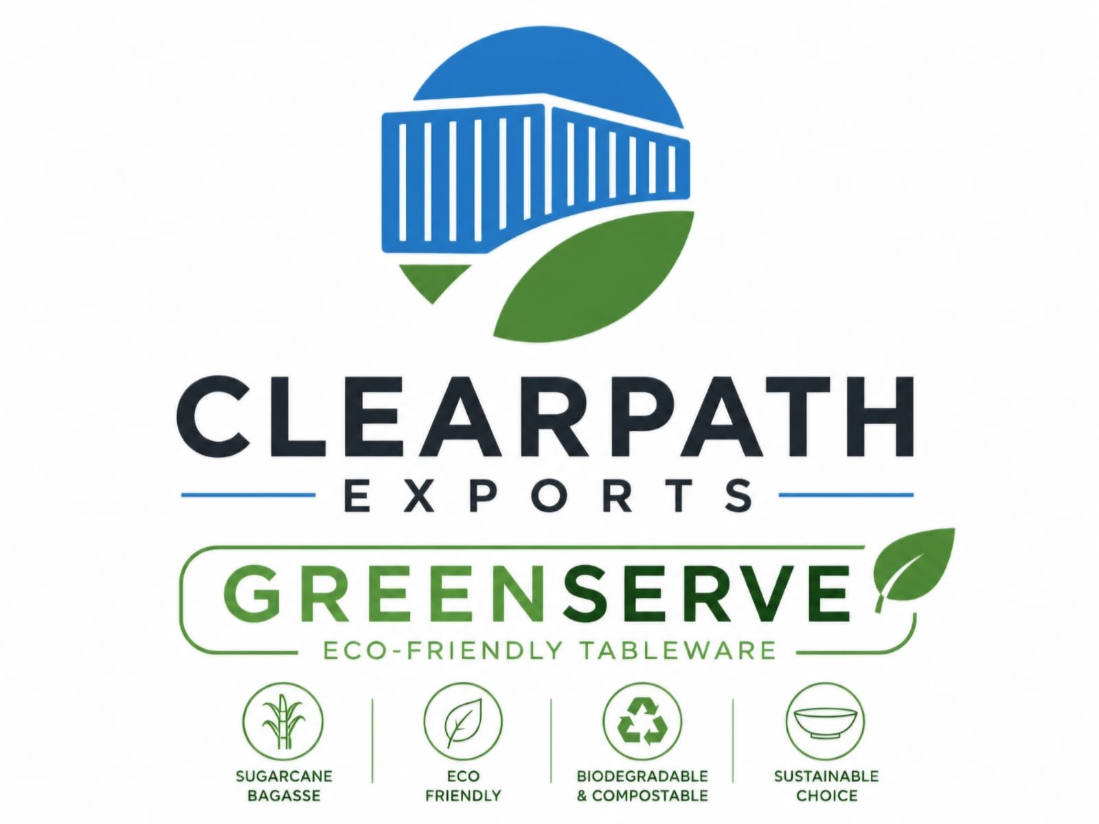 ClearPath Exports Bagasse Tableware
